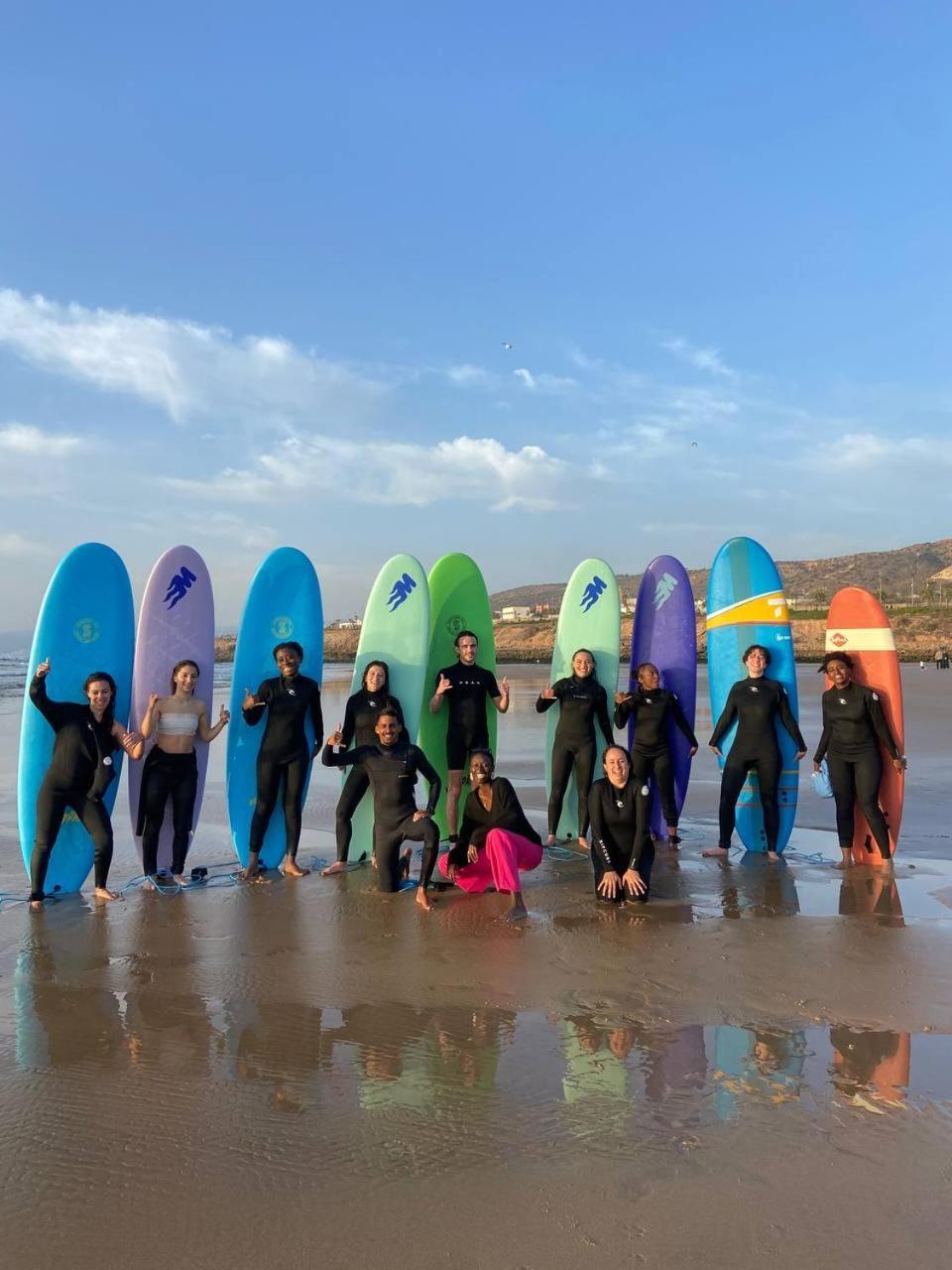 Tayyurt Surf Camp Tamraght Aourir Vandrerhjem Imi Mikki Eksteriør bilde